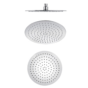 12 Inch Ultra Thin High Pressure Round Ceiling Mounted Shower Head