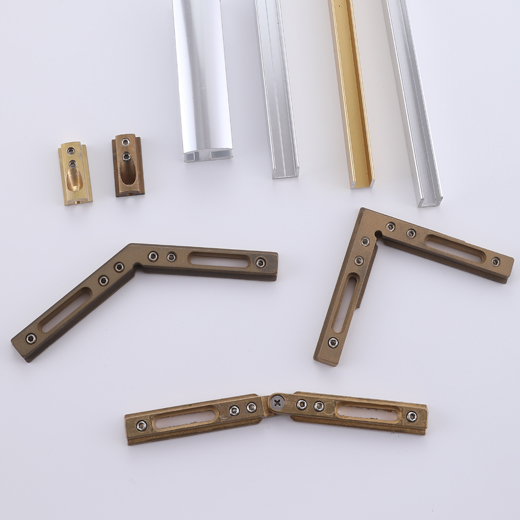 Brass Header Corner Brackets