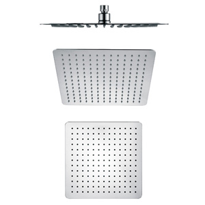 12 Inch Ultra Thin High Pressure Rainforest Square Shower Head