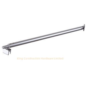 Adjustable shower screen support bar
