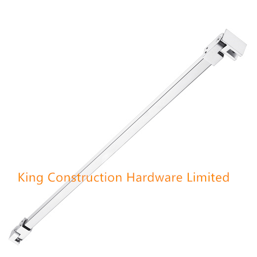 Glass ceiling support bar