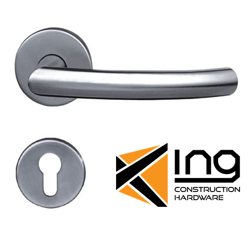 Tubular lever handles