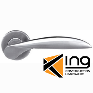 Commercial lever door handle