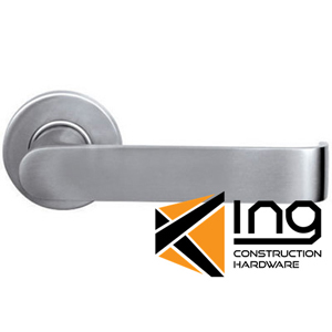 Passage lever door handles