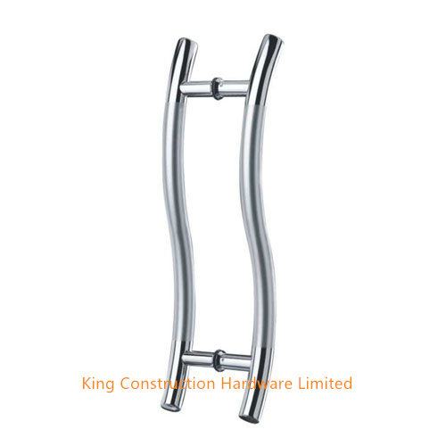 tempered glass door handle