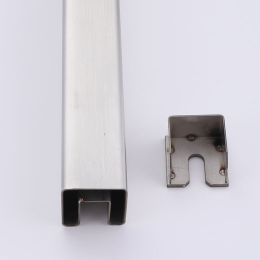 glass stair railing hardware
