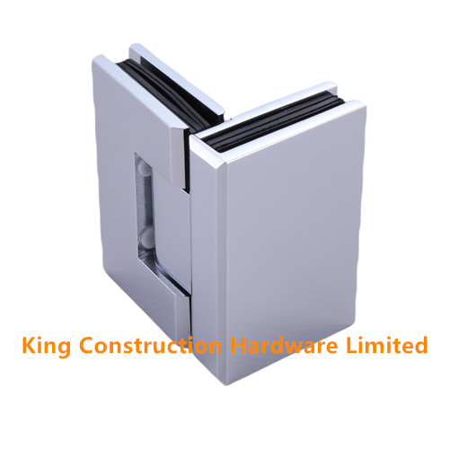 Frameless shower screen hinges