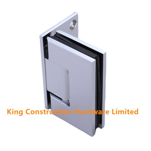 Frameless shower screen hinges