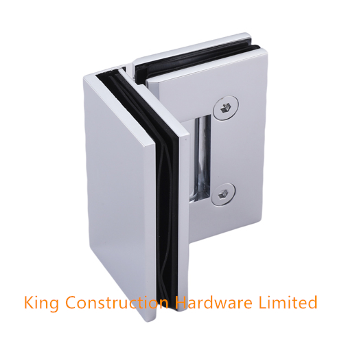 90 degree glass to glass hinge