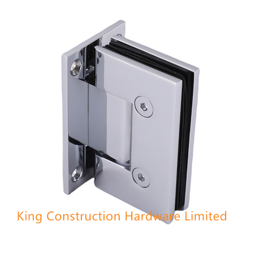 wall to glass shower hinges