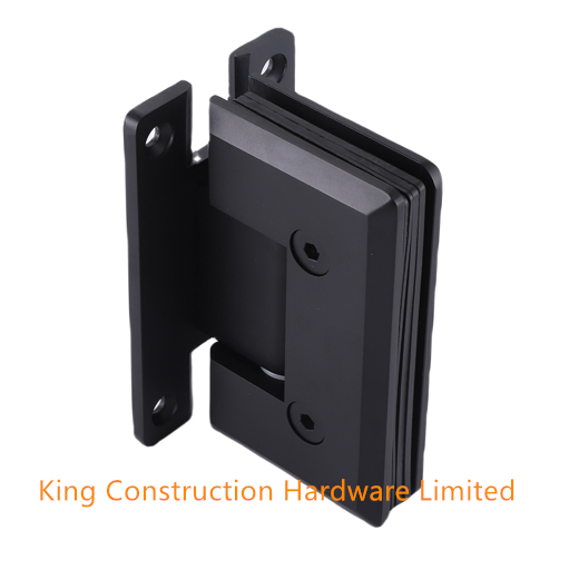 Frameless shower door hinges