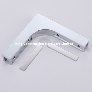 90 degree glass to glass shower screen corner bracket