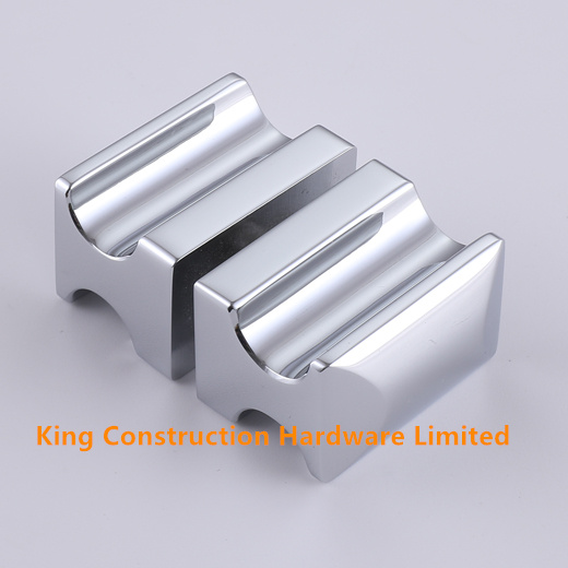 Curved Back to Back Shower Door Knob