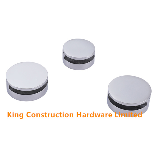 Brass Wall Mounted Adjustable Mirror Clips