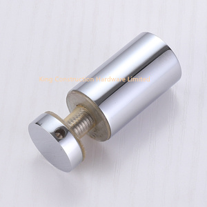 Single Sided Cylinder Style Shower Door Knobs