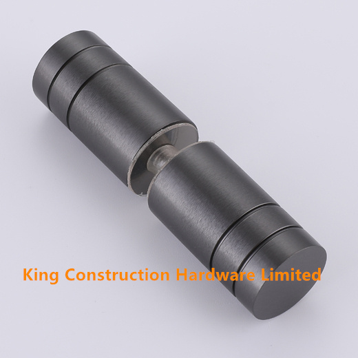 black shower knob