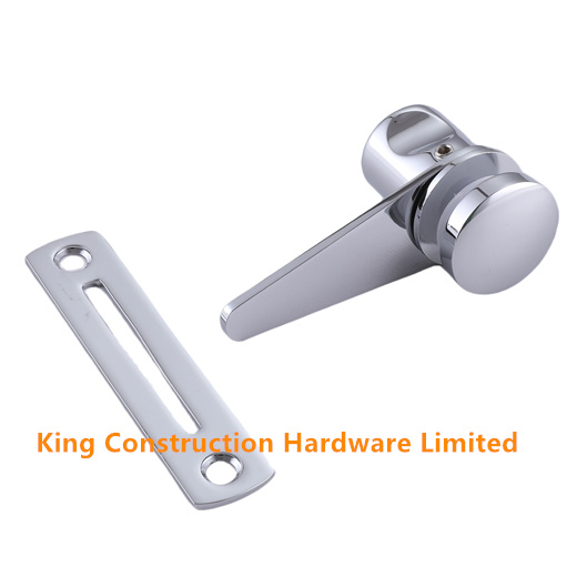 single-sided shower door locks