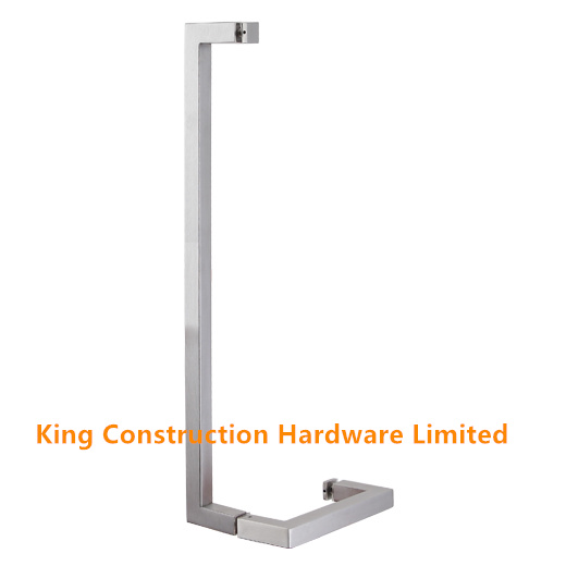 Square Style Pull Handle with Towel Bar Set