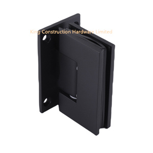 Square Wall Mount Full Back Plate Heavy Duty Shower Hinge