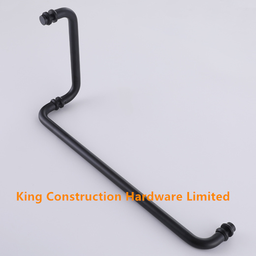 Back-to-Back Shower Door Towel Bar Handles