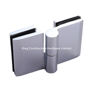 Lift-off hinge for shower enclosures