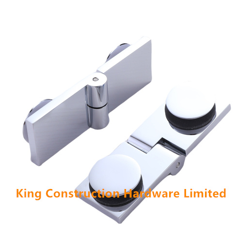 Shower door hinge lift off mechanism