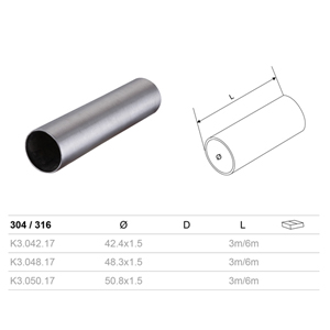 48mm Handrail Tube