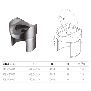 Handrail Mounting Adapter