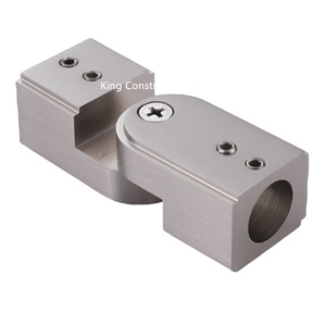 Adjustable Corner Connector for Frameless Shower Screen Support
