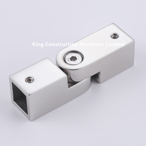 Adjustable Corner Shower Connector for 15mm x 15mm Square Shower Support Bar