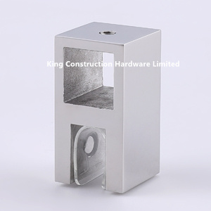 Middle Glass Bracket for Square Glass Shower Screen Supports