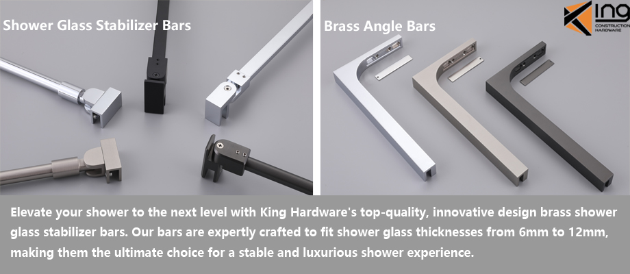 Adjustable Shower Screen Support Bars