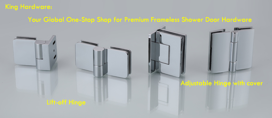 Premium Frameless Shower Door Hardware