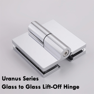 Swing Out Shower Door Lift Off Hinge Glass to Glass